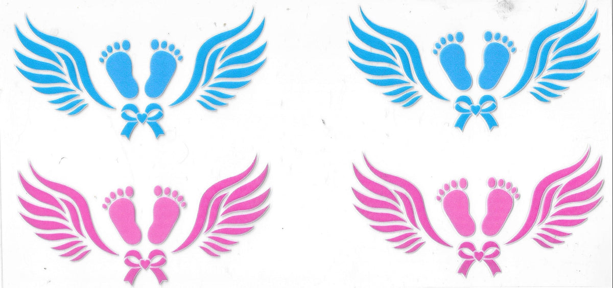 Angel Wings / Feathers / Sun / Moon