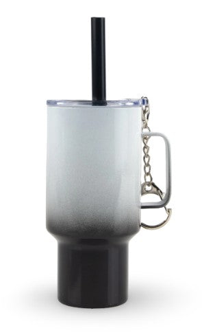 Mini Stainless Steel Tumbler Keychain