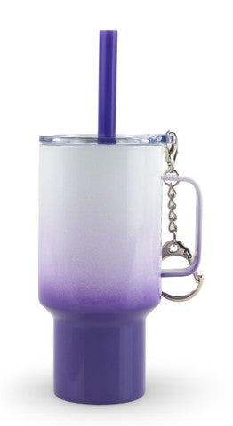 Mini Stainless Steel Tumbler Keychain