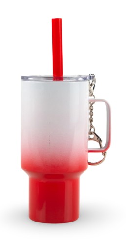 Mini Stainless Steel Tumbler Keychain