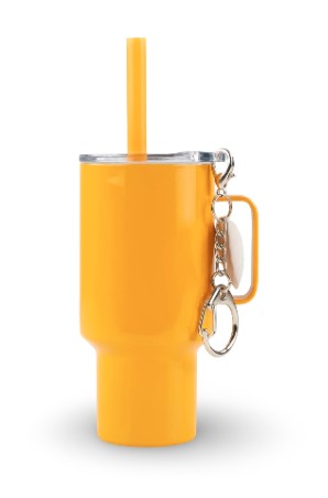 Mini Stainless Steel Tumbler Keychain