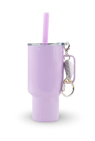 Mini Stainless Steel Tumbler Keychain